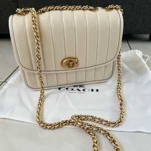 COACH Madison Quilted Leather Shoulder Bag